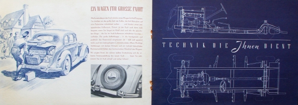 Audi Modelprogram 1936 Carbrochure (5833)